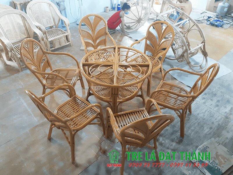 Ghế Ăn Mây - GAM015